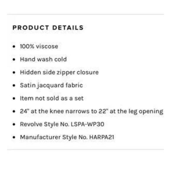 L*Space Harlow Pant in Ultramarine Size 6 - Picture 8 of 14